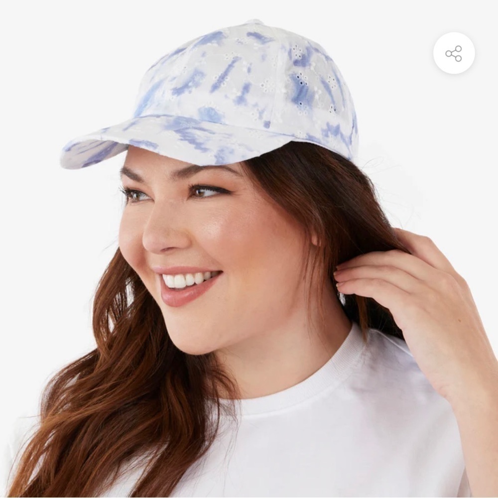 Eyelet Baseball Hat